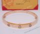 Cartier love bracelet Rose Gold Bracelet with 4 Diamonds (1)_th.jpg
